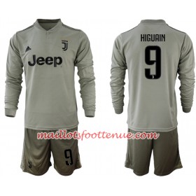 Maillot/Tenue Juventus HIGUAIN 9 Enfant Exterieur 2018/2019 Manche Longue